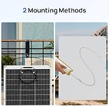 ECO-WORTHY 260W Flexible Solar Panel 12V Waterproof for RV Boat Caravan view 6