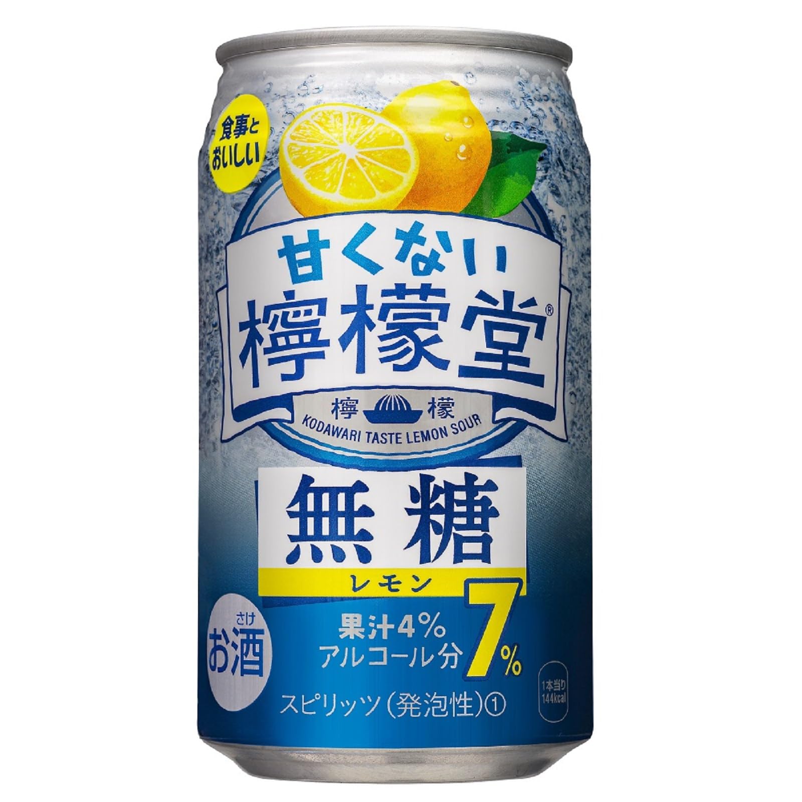 甘くない檸檬堂 無糖レモン 7% 〔 チューハイ 〕缶 350ml×24本商品画像