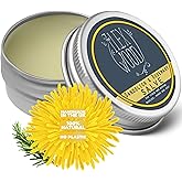The Ilex Wood - Dandelion and Rosemary Salve - 100% Natural, Vegan, Massage Balm, Sore Muscles, Dry Skin, cruelty free, plastic free, handcrafted - 3.38 fl oz (100ml)
