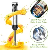 Bonsenkitchen 1000W 4-in-1 Hand Blender with Accessories HB3203 view 6