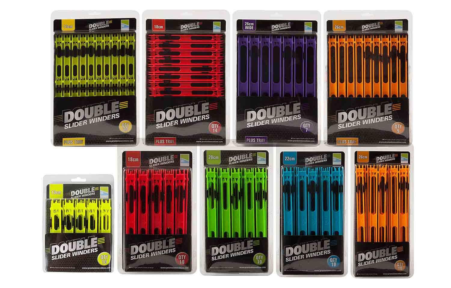 Preston Double Slider Winders: 22cm