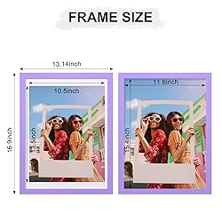 Vittanly 12x16 Picture Frame, Engineered Wood with