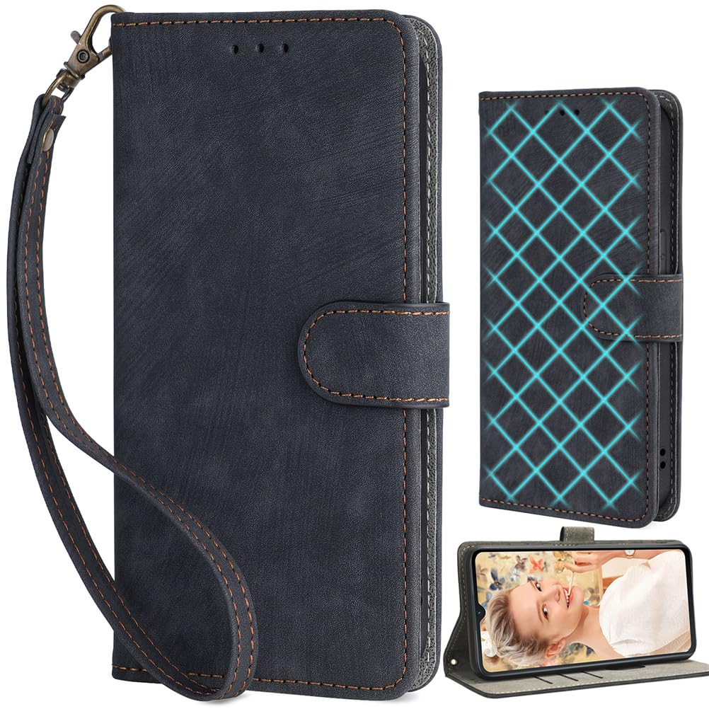 BAILI RFID Blocking Case for TCL 50 Pro Nxtpaper 5G, Kickstand, RFID Wallet Case for TCL 50 Pro Nxtpaper 5G-01