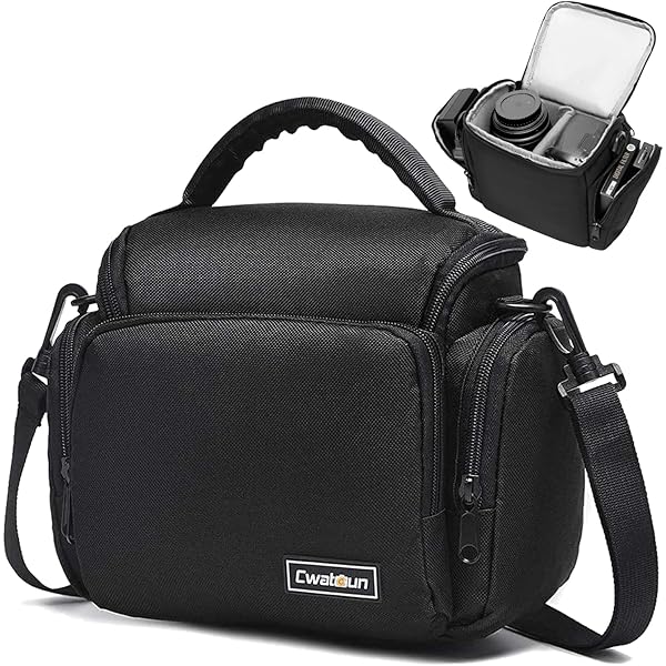 Amazon.com : Cwatcun Waterproof Shoulder Camera Bag Small Compact