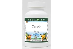 TERRAVITA Carob - 450 mg (100 Capsules, ZIN: 519496)