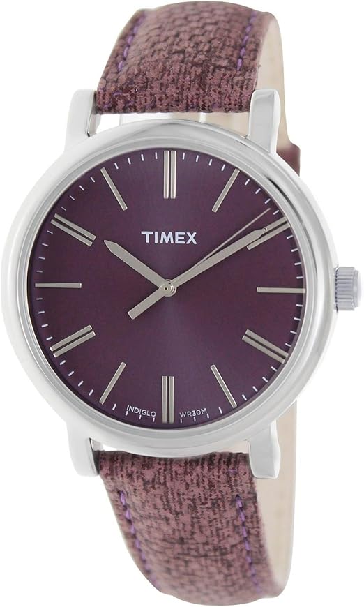 timex purple watch