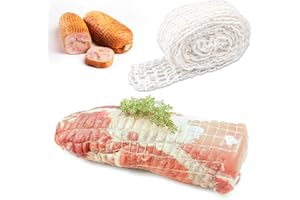 3m Meat Netting Roll, Elastic Ham Netting, Durable Meat Net Roll, Beef Netting Roll, Netting Roll for Meat Cooking, Meat Saus