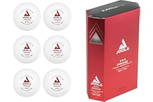 JOOLA Prime 3-Star Table Tennis Balls - 6 Pack of Professional Ping Pong Balls for Tournaments - ITTF Approved 40+mm ABS
