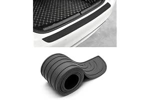 iolory Car Rear Bumper Protector,Anti-Collision Adhensive Protector Tape,Scratch Cover for Car Door Sill,Automotive Rubber Sc