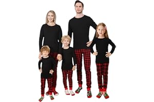FAMILY FEELING Matching Family Pajamas Christmas Sleepwear Cotton Holiday Valentine Halloween Pjs