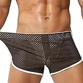 Zjswylyljs Men's 3-Inch Mesh Workout Shorts - Breathable Quick-Dry Lounge Running Sexy Gym Athletic Fitness Casual Short
