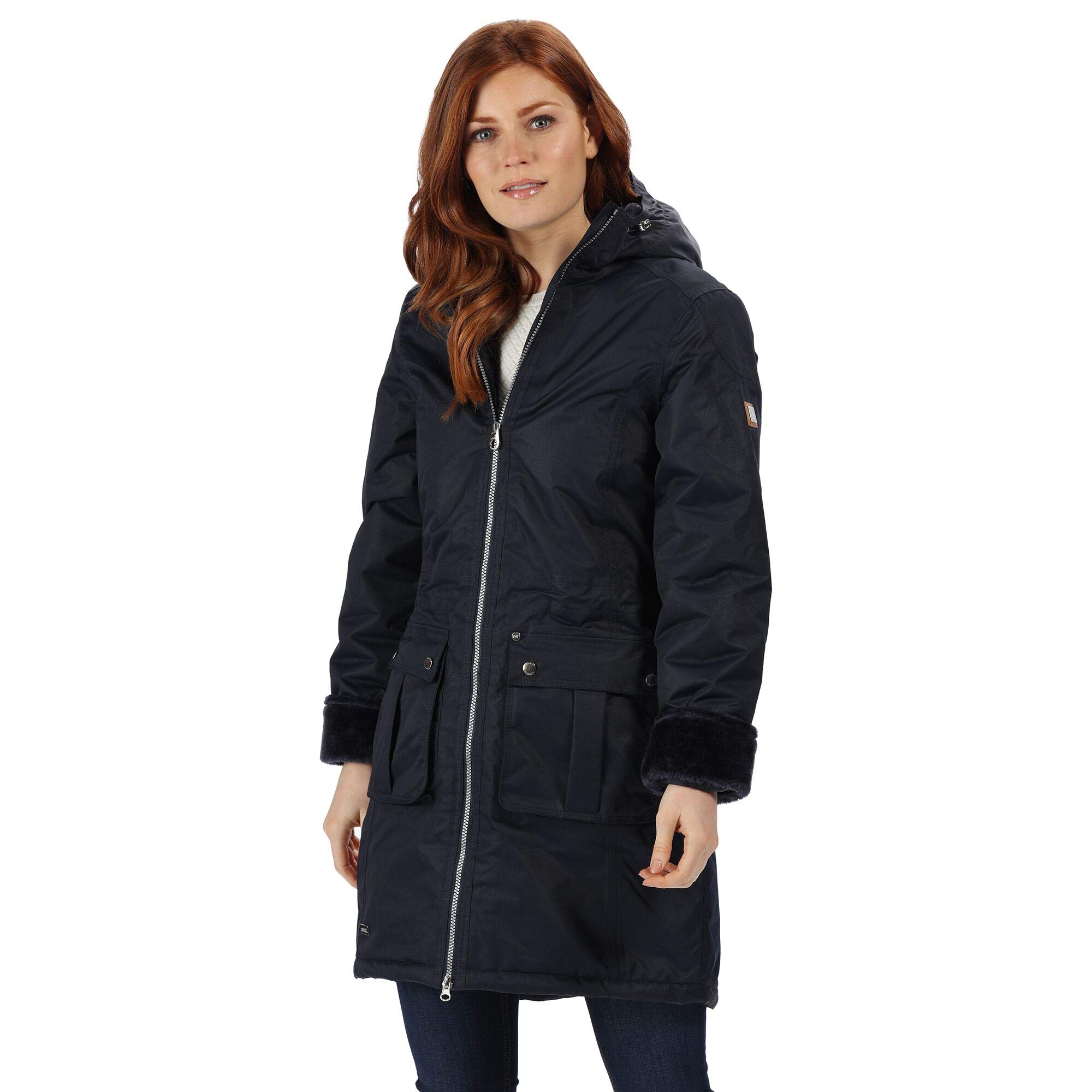 regatta women's romina waterproof and breathable insulated hooded jacket