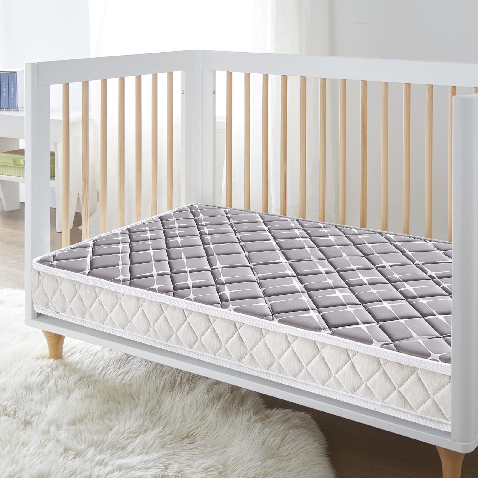 Tiankehan Premium Dual-Sided Baby Crib Mattress and Toddler Mattress - 52