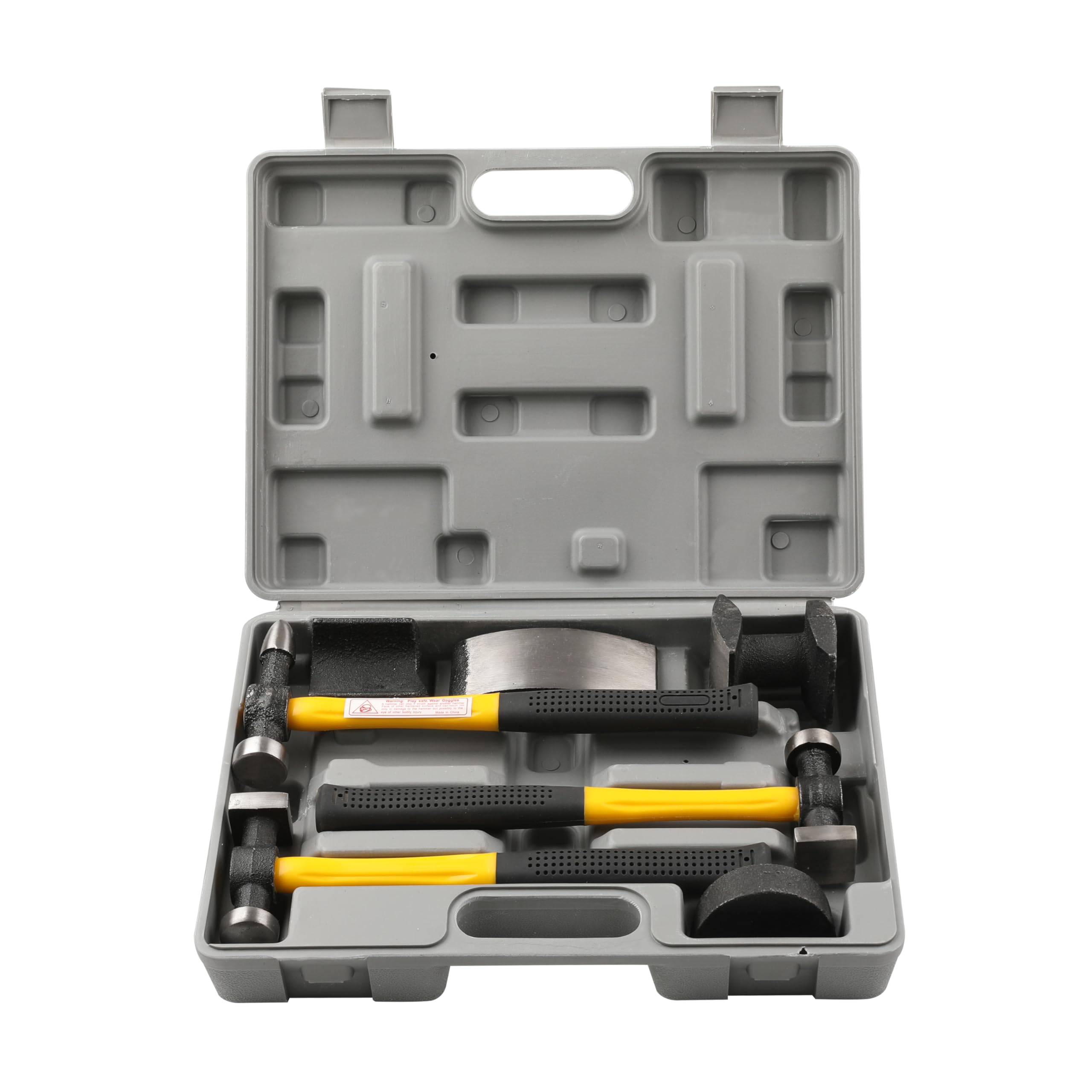 Photo 1 of HFS(R) 7 Pcs Set Auto Body Fender Repair Tool Hammer Dolly Set