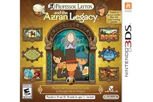 Prof Layton Azran Legacy 3DS