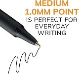 BIC Soft Feel Ballpoint Pens Retractable Black 1.0 mm Pack of 12 view 3