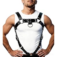 Sexy Herren-Weste Nachtclub-Bühnenkostüm Herren-Sexy-Lingerie Schwarze Lackleder