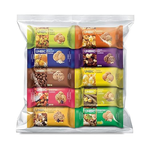 Unibic Assorted Cookies, 75g (Pack of 