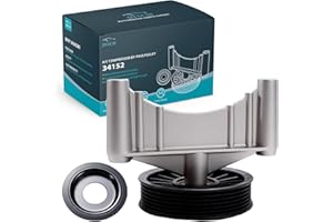 JHACM A/C Compressor Bypass Pulley OE:34152 Fits for Chevrolet Blazer C1500 C2500 C3500 K1500 K2500 K3500 S10 Tahoe 1988-1995, GMC C1500 C2500 C3500 K1500 K2500 Sonoma Yukon 1988-1995