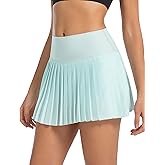Betaven Pleated Tennis Skirts for Women with Shorts Lightweight Athletic Skorts