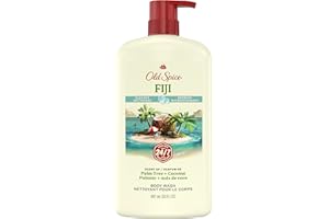 Old Spice Men's Body Wash Fiji with Palm Tree, 24/7 Shower Fresh, Gentle on skin, Cleansing, 887 mL