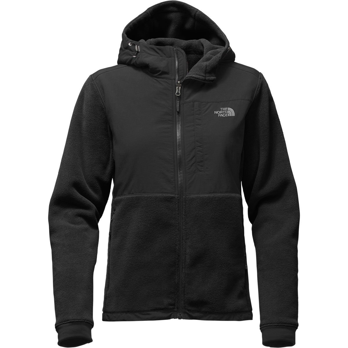 North face black denali jacket womens black