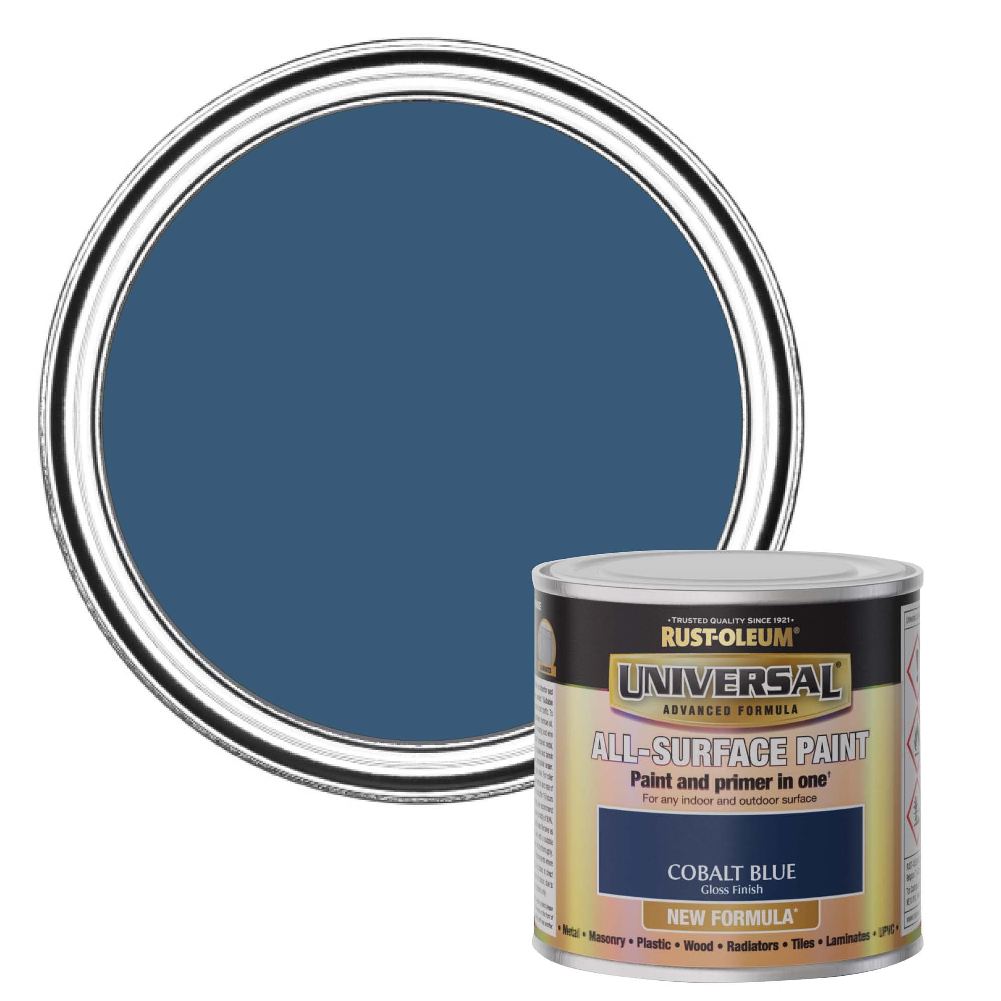 Rust-Oleum Universal Gloss Cobalt Blue 250ml — image 1