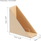 sourcing map Cardboard Corner Protectors 60pc 7x7x3cm for Art Packing Shipping view 2