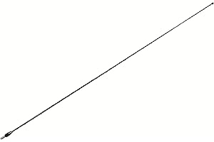 AntennaMastsRus - 31 Inch Black Antenna Mast fits Toyota Celica, FJ Cruiser, Highlander, MR2, RAV4, Sequoia, Sienna, Tacoma, Tundra, T100, 4 Runner Spring Steel