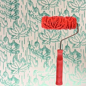 Rodillo Relieve Con Dibujos Para Pintar Paredes Rodillo Estampador