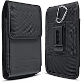 Meilib Holster for Galaxy S23+, S22+ Plus, S21+, S20+, S10+, S9+, A53, A52, A51, A50, Cell Phone Belt Holder Case with Clip, 