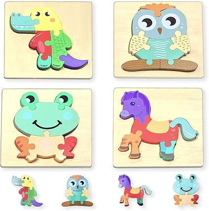 wooden jigsaw puzzles for 1 year olds