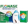Flonase Sensimist Allergy Relief Nasal Spray - Non-Drowsy 24HR Long Lasting Allergy Relief with Fine, Scent-Free Mist - 120 Sprays Plus Bonus Pack of Tissues