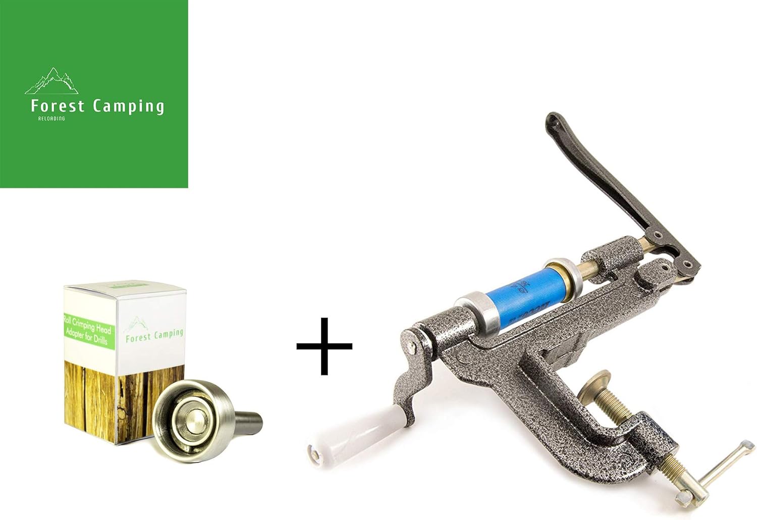 Amazon Com Forest Camping Set Roll Crimer Table Tool Roll Crimping Head And Adapter For Drills 12 Gauge Znmaad12 Sports Outdoors