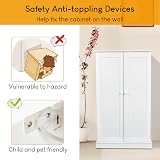 Ezigoo Motion Sensor LED Pantry Cabinet - Freestanding Kitchen Unit view 8