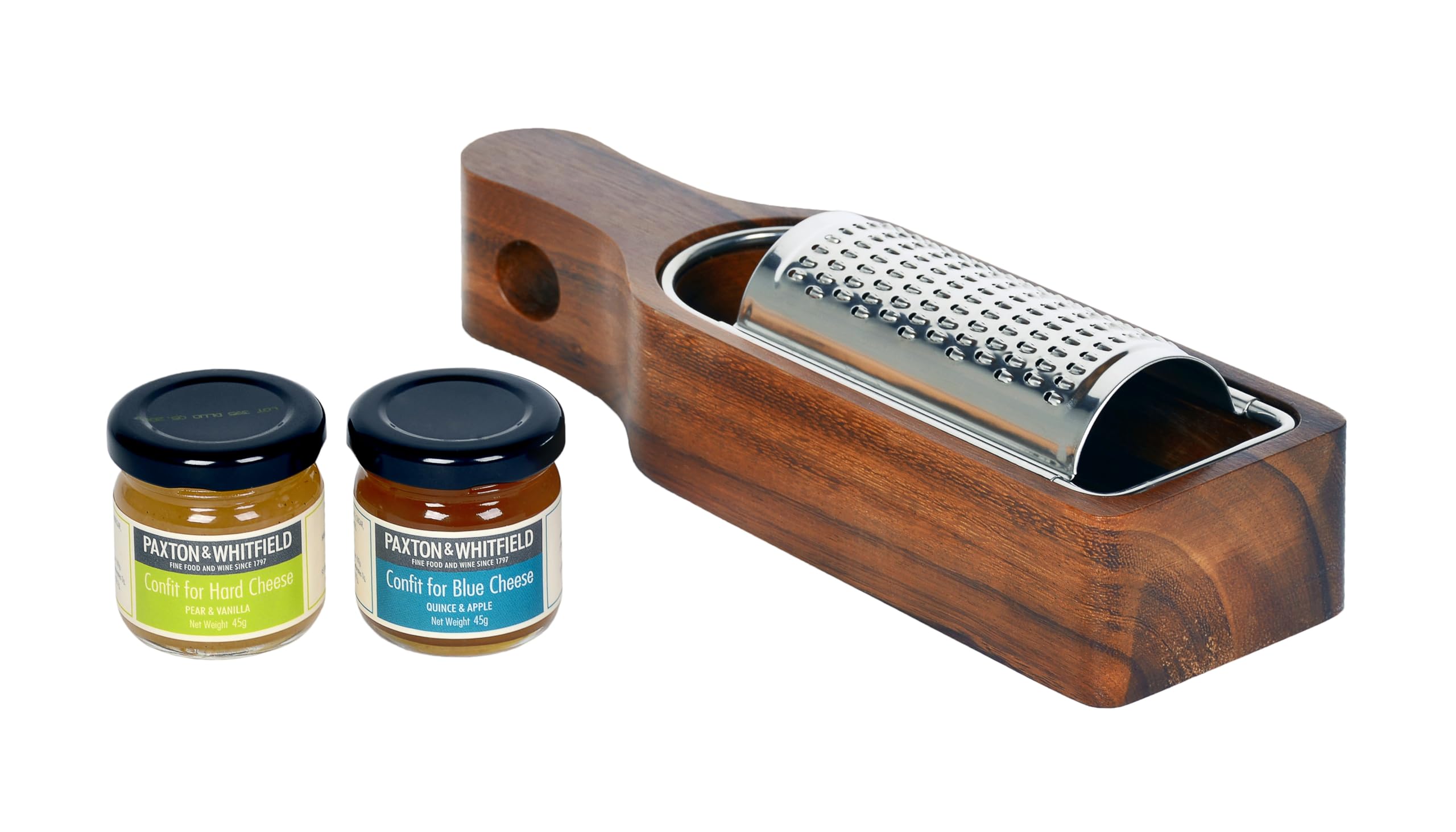 Paxton and Whitfield Cheese Grater with Mini Confits