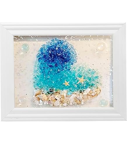 Amazon.com: Sea Glass Art Kit - 2024 New DIY Resin Beach Art for