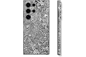 Skin Wrap for Samsung Galaxy S24 Ultra, Phone Sticker Decal Cover Protective Film for Phone Back, Camera, Frame - Not Phone C