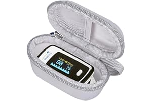 Fingertip Pulse Oximeter Case for AccuMed CMS-50D1 for Santamedical for Vibeat for CONTEC for Mibest for Aleshon for HealthTr