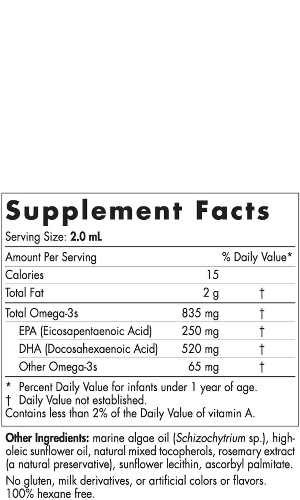 Nordic Naturals Baby's DHA Liquid Omegas from Arctic Cod Liver Oil