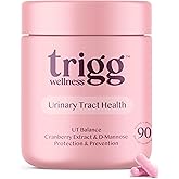 Urinary Tract Health Supplement for Women- Cranberry Extract, D-Mannose Treatment- UTI Prevention, Promote Natural UT Balance, Flush Impurities- Fast Acting, Feminine Female Health-Large 90 Ct