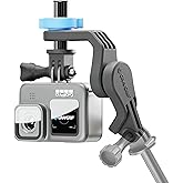 GRAVGRIP V2 Hydraulic Leveling Mount for Action Camera, GoPro, DJI, Insta360 - Pocket-Sized Leveler, Gimbal, JIB - No Batteri