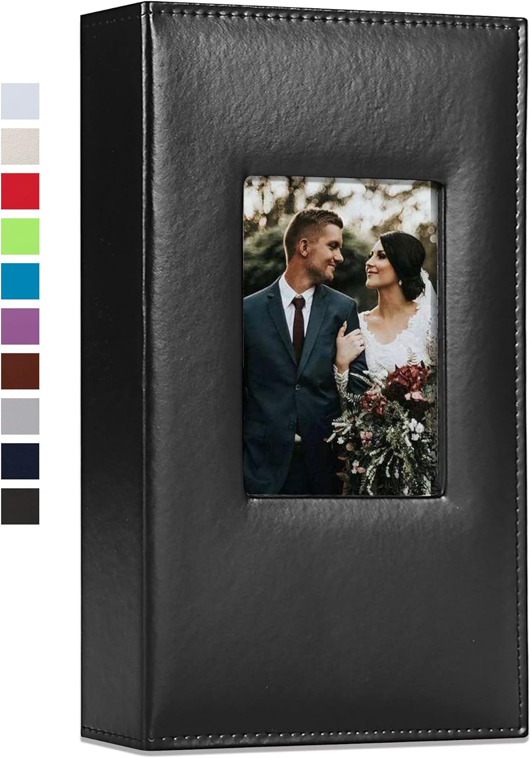 Photo Albums, Frames & Accessories - Vienrose Photo Album 4x6 300 Photos Leather Cover Extra Large Capacity Picture Book with Pockets for Wedding Family Anniversary Baby
