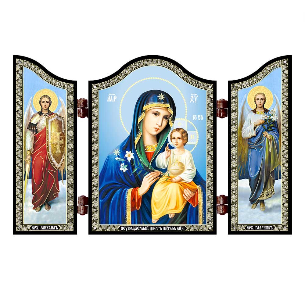 NKlaus 1424 GM Not withering flower Christian icon Neuvjadaemyj Cvet — image 1