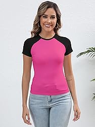 Abardsion Trendy Baby Tees for Women Y2K Shirts