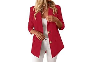 BTFBM Blazers for Women Business Casual 2025 Fall Clothes Lapel Open Front Long Sleeve Work Office Suit Jackets Blazer