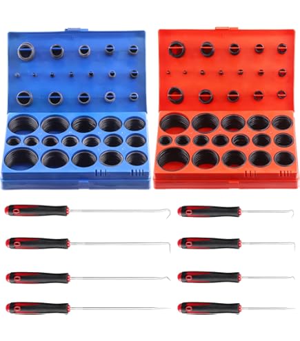826pcs O Ring Kit, Wimayo SAE and Metric O-Ring Assortment