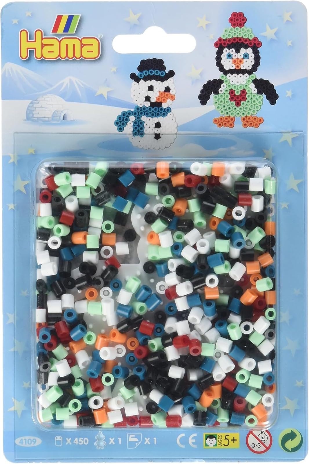 Hama Beads Set, Multi, One Size, 10.4109