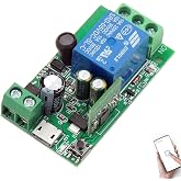 DieseRC 1 Channel WiFi Smart Switch, DC 5V 12V 24V 36V Passive Output Relay Module Ewelink APP WiFi Control Compatible with Alexa/Google Home, Inching/Self-Locking Switch