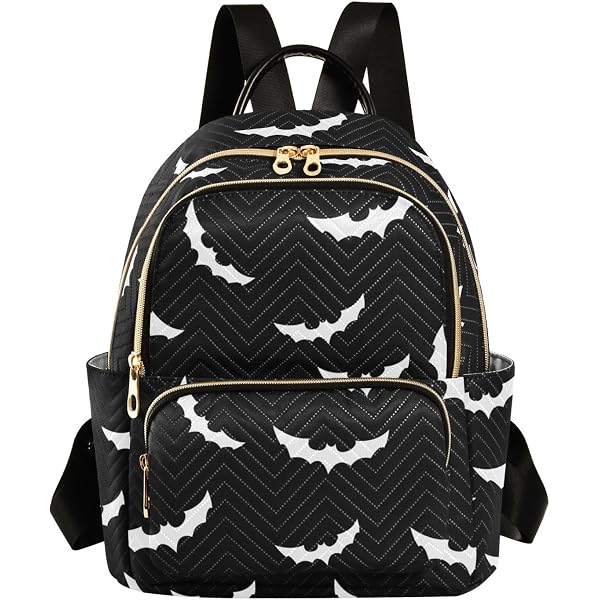 Amazon.com: NCRJCZQL Cute Ghost Quilted Backpack Purse for  display picture 1